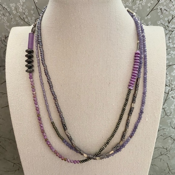 Sundance Catalog Single, Double or Triple Layered Necklace - Picture 2 of 5